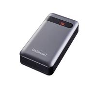 Intenso PD20000 Power Delivery 20000mAh LiPo Anthracite, Écran LCD, Quick Charge 3.0, USB-A, USB-C, Micro-USB, 5/6/9/12V, 3A, Protections