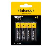Intenso Piles alcalines Energy Ultra AA Mignon LR6 - Lot de 4