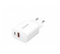 Intenso Chargeur USB W30AC 30 W 1x USB-A 1x USB-C blanc USB-PD