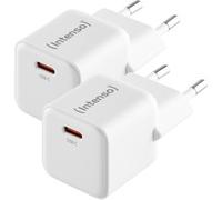 Intenso Power Adapter W30C 2-pack GaN, Chargeur