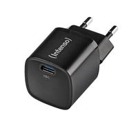 Intenso Power Adapter W30C² Black Chargeur USB 30 W 1x USB-C® Noir intérieure GaN, USB Power Delivery (USB-PD)