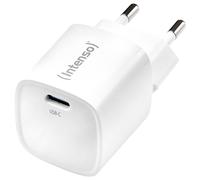 Intenso Power Adapter W30C² white Chargeur USB 30 W 1x USB-C® blanc intérieure GaN, USB Power Delivery (USB-PD)