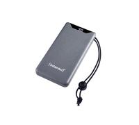 Intenso Powerbank 7332034 10000 mAh LiPo Gris Écran LCD, Power Delivery & Quick Charge 3.0, 1x USB-A, 1x USB-C, 20W