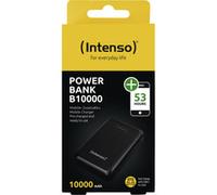 Intenso Powerbank B10000 – 10000 mAh Li-Ion, USB-A & USB-C – Noir