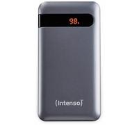 Intenso PD10000 Powerbank (batterie supplémentaire) 10000 mAh Quick Charge 3.0, Power Delivery 3.0 LiPo noir Affichage du statut