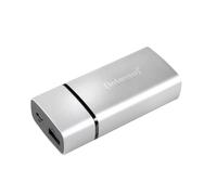 Intenso Powerbank PM, 5200 mAh, design métallique, couleur : argent