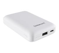 Intenso XC10000 Powerbank (batterie supplémentaire) 10000 mAh LiPo USB-A, USB-C® blanc affichage du statut