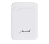 Intenso XS5000 Powerbank (batterie supplémentaire) 5000 mAh LiPo USB-A, USB-C®, Micro USB blanc affichage du statut