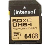 Intenso Premium - Carte mémoire flash - 64 Go - UHS Class 1 / Class10 - SDXC UHS-I G