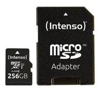 Intenso Carte mémoire microSDXC 256 Go UHS-I 80 Mo/s Noir