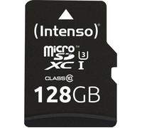 Intenso Carte microSDXC Professional 128 Go Class 10 UHS-I avec adaptateur SD