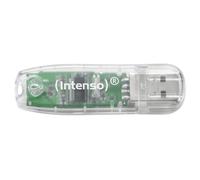 Intenso Rainbow Line Clé USB 2.0 32 Go Transparent