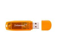Intenso Rainbow Line - Clé USB - 64 Go - USB - orange