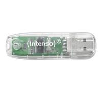 Intenso Rainbow Line Clé USB 2.0 32 Go Transparent