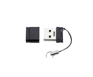 Intenso Slim Line 128 Go USB Type-A 3.2 Gen 1, Vitesse 100 Mo/s, Compatible Windows/macOS, Dimensions 19x7x15mm, 3g, Noir