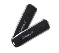 Intenso Speed Line - 2X 64 Go - Clé USB 3.2 Gen 1x1, Noir