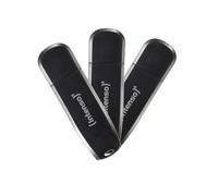 Intenso Speed Line 3 x 32 Go Clé USB 3.2 Gen 1 x 1 - Clé USB A jusqu'à 70 Mo/s, Multipack