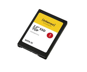 Intenso SSD 3812470 2 To 2.5" SATA 6 Gbit/s : Lecture 550 Mo/s, Ecriture 520 Mo/s, 128000 IOPS, TBW 960, PC/Ordinateur portable