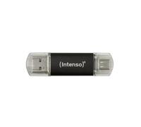 Intenso Twist Line lecteur USB flash 128 Go USB Type-A / USB Type-C 3.2 Gen 1 (3.1 Gen 1) Anthracite