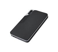 Intenso TX100 1To SSD Externe USB Type-C 3.2 Gen 1, 0.5Gbit/s, Boîtier Plastique/Caoutchouc Noir, 54x91x10mm, exFAT, Windows/macOS, Câbles inclus
