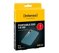 Intenso Disque dur externe SSD TX100 1 To Portable USB 3.2 Gen 1 (5 Gbit/s) jusqu'à 500 Mo/s
