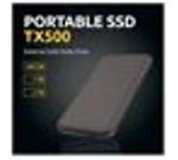 Intenso TX500 - SSD - 1 To - externe (portable) - USB 3.2 Gen 2x1 (USB-C connecteur) - brun Brun, Brun G