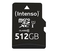 Intenso Carte microSDXC Performance 512 Go Class 10 UHS-I étanche
