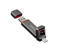 Intenso UX100 Clé SSD Externe avec USB-C et USB-A, Double Port, 500 Go