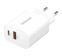 Intenso W30AC Chargeur USB 30 W 1x USB-A, 1x USB-C® blanc intérieure USB Power