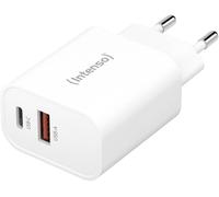 Intenso W30AC Chargeur USB 30 W 1x USB-A, 1x USB-C® blanc intérieure USB Power Delivery (USB-PD)