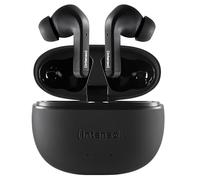 Intenso T300A Oreillette Bluetooth Stereo noir Noise Cancelling Affichage de la charge de la batterie, micro-casque, boîtier de