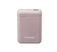 Intenso XS10000 - Batterie Externe 10000mAh LiPo - 1x USB-A, 1x USB-C, Micro-USB - 5V 3.1A - Rose - Compatibilité Smartphones/Tablettes