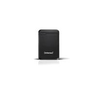 Intenso XS10000 Batterie Externe 10000mAh LiPo Noir - USB-A + USB-C 3.1A - Ecran LED - Compatible Mobile/Tablette/Caméra - 63x91x22mm