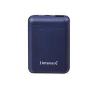 Intenso XS10000 Power Bank 10000mAh LiPo Bleu, Écran LED, 1x USB-A + 1x USB-C, 5V/3.1A, Recharge USB Type-C/Micro-USB, Protections multiples