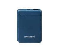 Intenso XS5000 Batterie Externe LiPo 5000mAh Essence 2.1A USB-A + USB-C, LED indicateur, Protections surcharge/court-circuit, Câble USB-A vers USB-C.
