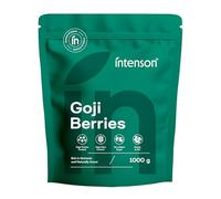 Intenson Baies de Goji Séchées, 1000 g, Super-aliment Naturellement Sucré, Riche en Fibres, Antioxydants et Protéines Végétales, Vegan, Sans Gluten, Sans Sucres Ajoutés