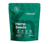 Intenson Graines de Chanvre Décortiquées, 1000 g, Riches en Protéines | Riches en Acides Gras, Véganes et Compatibles Keto, Naturellement Sans Gluten, Sans Additifs