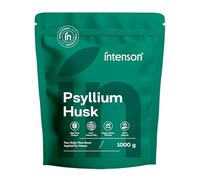 Intenson Tégument de Psyllium, 1000 g, Riche en Fibres, 100 % Naturel, Végan et Compatible Keto, Sans Gluten, Sans Additifs, Sans OGM