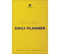 Intentional Productivity Planner by Spirandeli: Stay Organized, Empower Your Day with Intentions, Goals, and Mindful Focus.