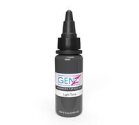 INTENZE Encre de tatouage Noir 30ml -Bob Tyrrell Light Tone- L'orig.:couleurs résistantes et absolument stériles-Encre de tatouage végétalienne-Encre de tatouage pour des tatouages permanents vivants