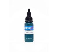 INTENZE Encre de tatouage Vert 30ml- Hunter Green -L'orig.:couleurs résistantes et absolument stériles-Encre de tatouage végétalienne-Encre de tatouage pour des tatouages permanents vivants