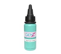 INTENZE Encre de tatouage Vert 30ml- Sea Foam Green -L'orig.:couleurs résistantes et absolument stériles-Encre de tatouage végétalienne-Encre de tatouage pour des tatouages permanents vivants