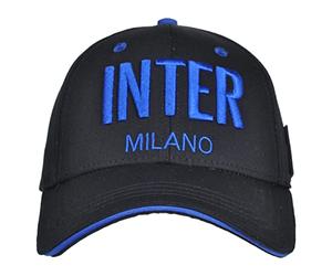 Inter 153193 Casquette de Baseball, Noir, Taille Unique Mixte Enfant