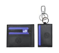 Inter 153446 Parure Cartes et Porte-clés 100% Cuir Mixte, P3446, Standard