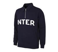 Inter 1949 Retro Football Sweater Adulte Unisexe, Bleu Marine, XS