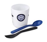 Inter - Accessoires de table pour enfants, Set de gruau de, Collection Infant Football Balilla, Produit officiel