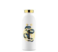 Inter - Bouteille isotherme de 500 ml, bouteille thermos avec bouchon 100% hermétique (12 heures de boissons chaudes 24 heures froides), écologique en acier inoxydable - Produit officiel