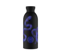 Inter - Bouteille isotherme de 500 ml, bouteille thermos avec bouchon 100% hermétique (12 heures de boissons chaudes 24 heures froides), écologique en acier inoxydable - Produit officiel