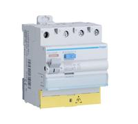 Inter dif 3P+N 25A 100mA AC BD - INTER. DIFF. TETRA. HAGER CEC825F