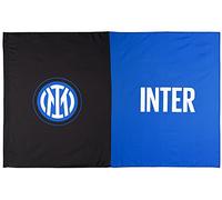 Inter Drapeau Nouveau Logo 140 x 220 cm, unisexe, adulte, noir/bleu, 140 x 220 cm
